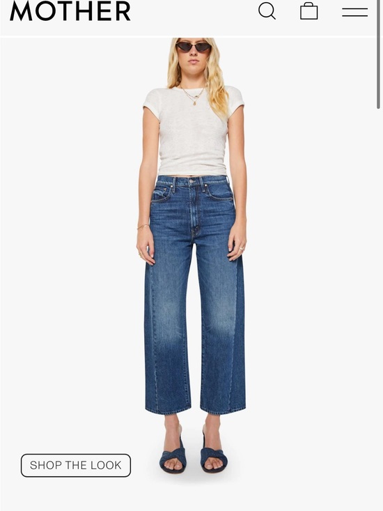 MOTHER Denim - MOTHER The Half Pipe Ankle